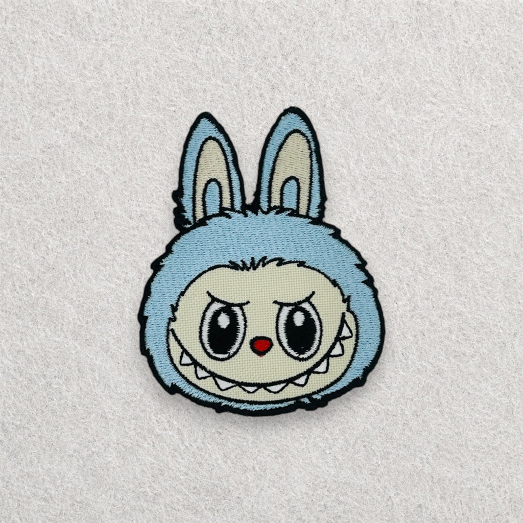 Labubu Inspired Patch - Blue