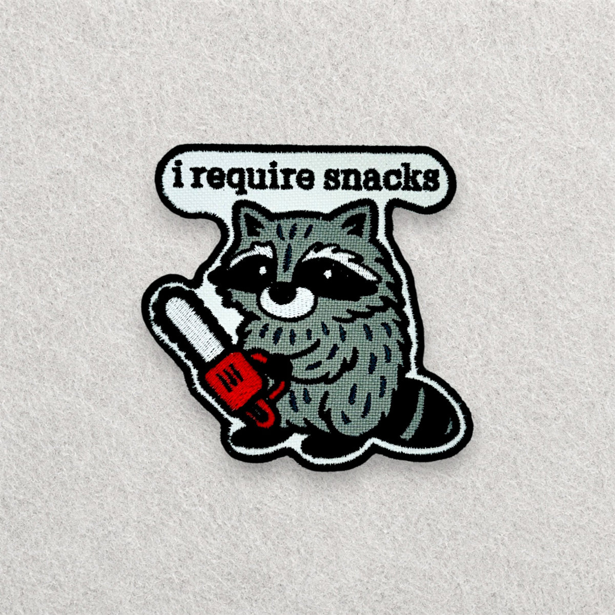 I Require Snacks Patch
