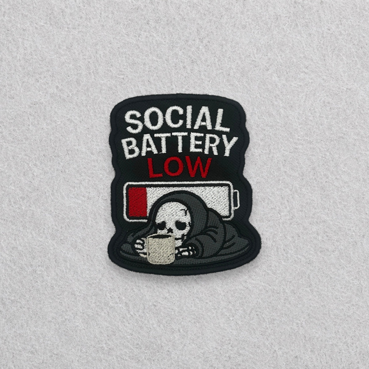 Social Battery Low Patch